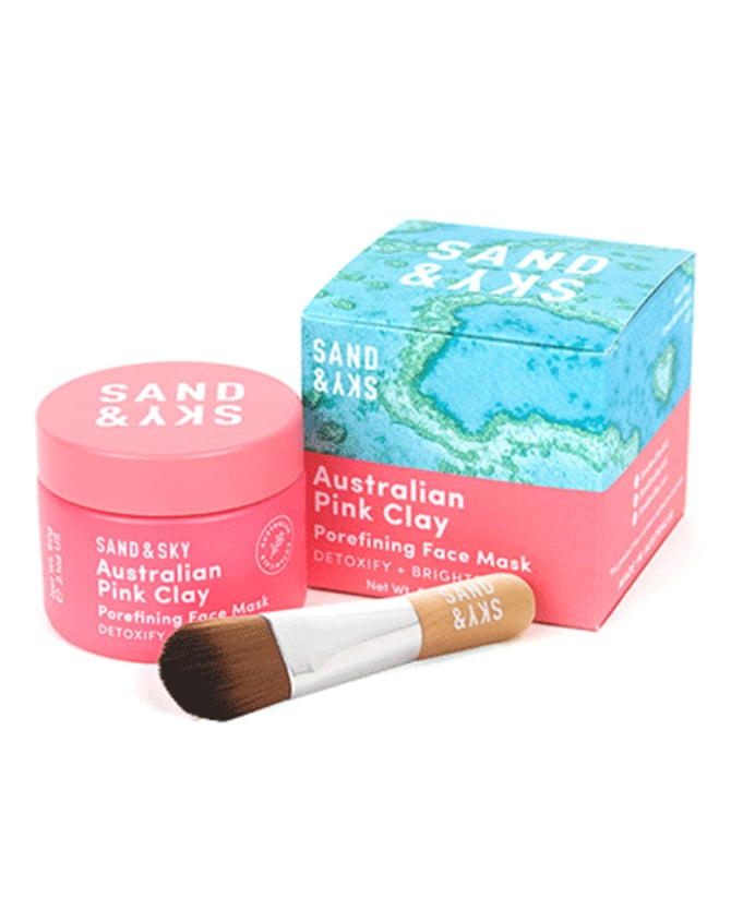 Sand and Sky Australian Pink Clay Porefining Face Mask