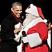 Pictures of Celebrities With Santa