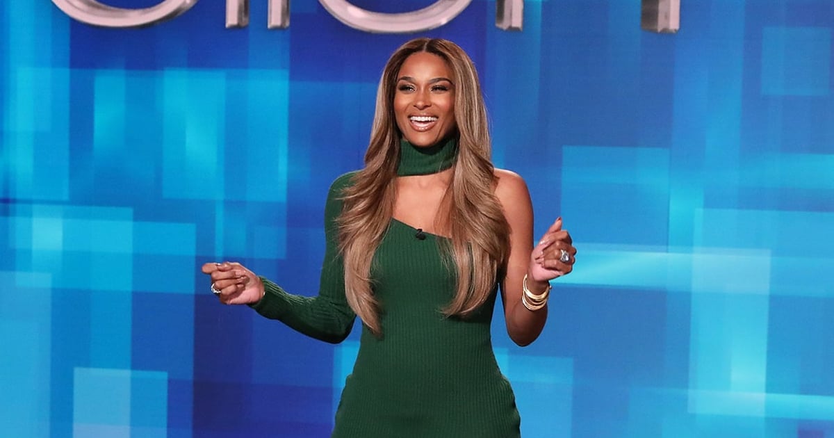 Ciara and Russell Wilson on &quot;The Ellen DeGeneres Show