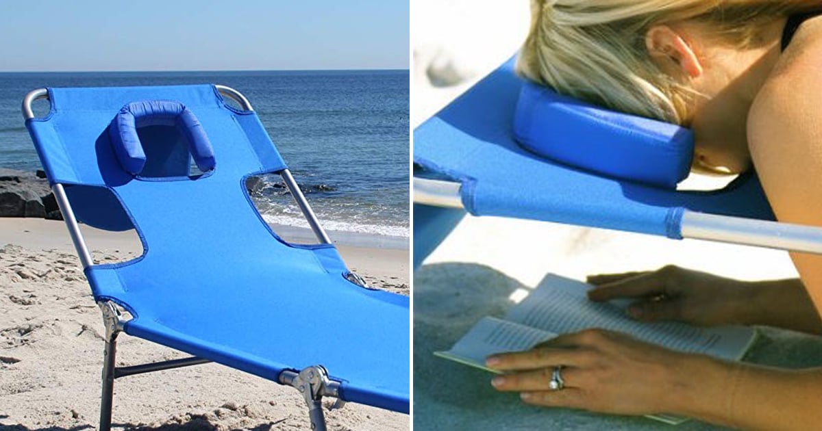 Beach Chair With a Face Hole | POPSUGAR Smart Living UK