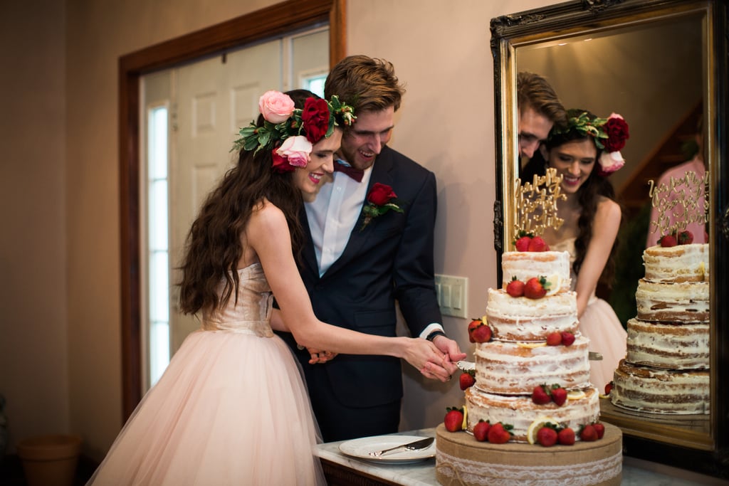 Woodsy Pink Bohemian Wedding