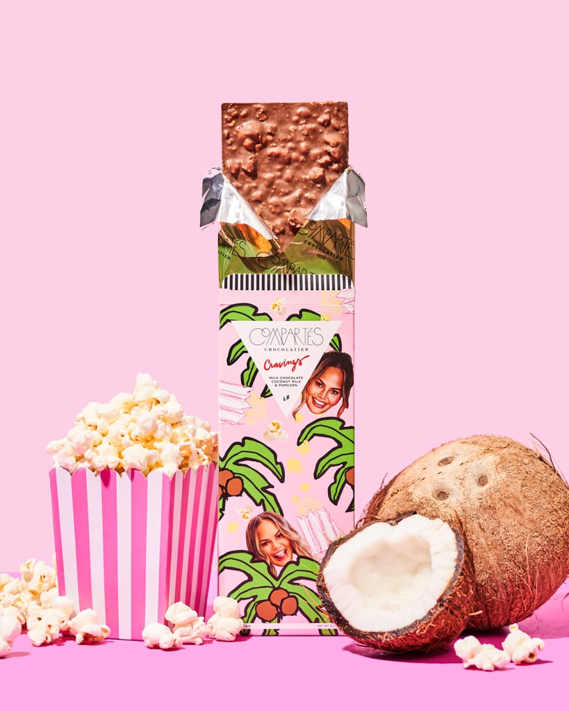 Chrissy Teigen Cravings Coconut Milk Popcorn Gourmet Chocolate Bar