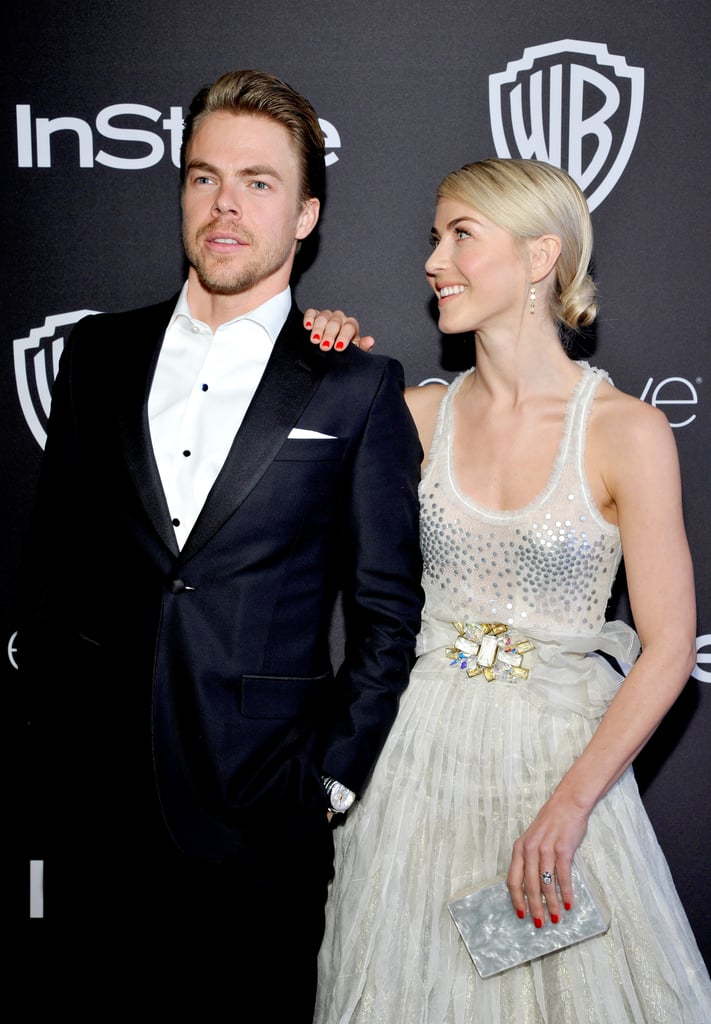 Julianne and Derek Hough at 2017 Golden Globes Afterparty