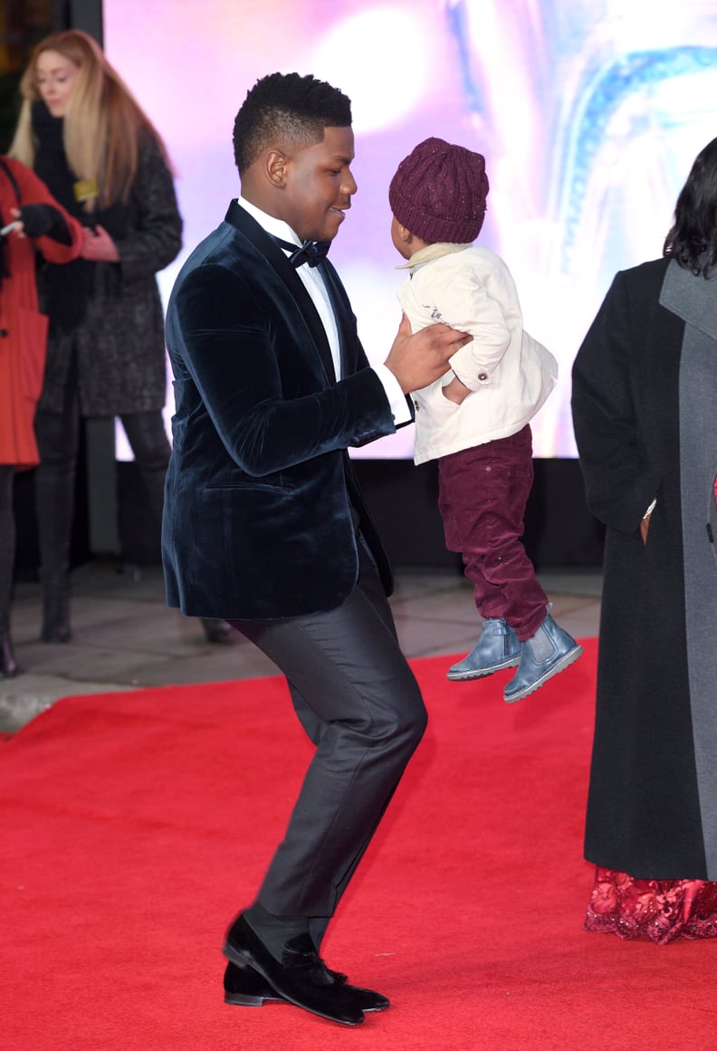 John Boyega and His Nephew JJ