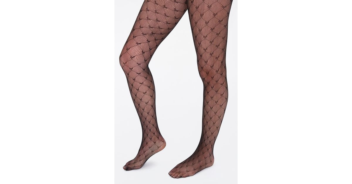 Forever 21 top fishnet tights