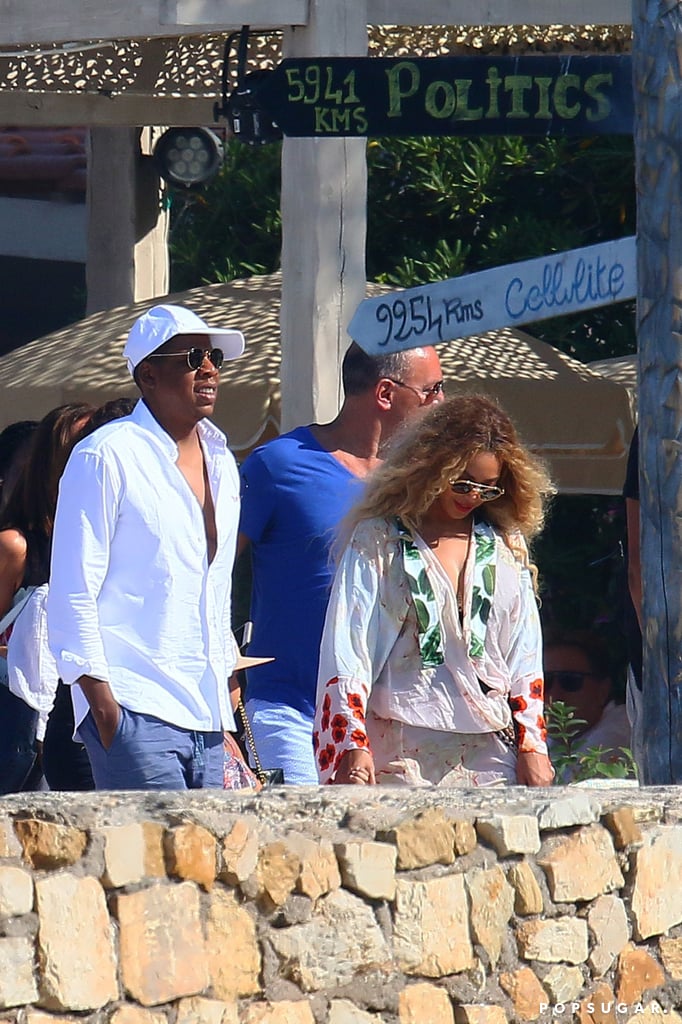 Beyonce and Jay Z in Nice, France, July 2016