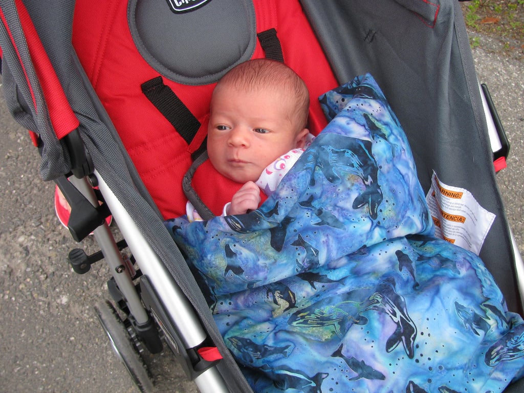 First Time in the Stroller