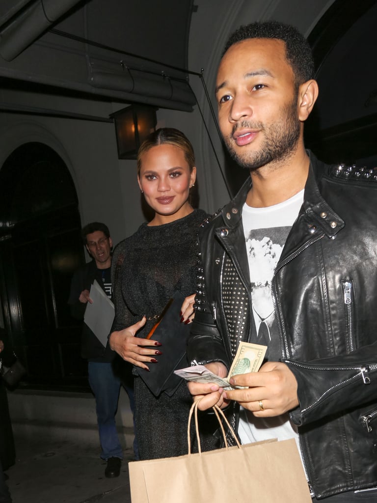 Chrissy Teigen and John Legend Out in LA February 2016