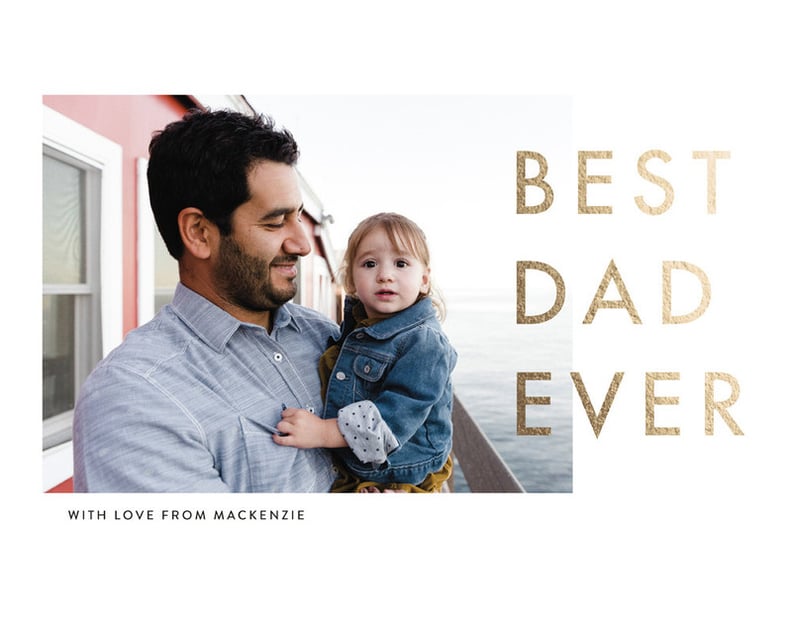 Minted "Best Dad Ever" Art Print