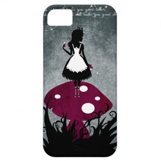 It doesn't get more classic than a fantastical Alice in Wonderland iPhone 5 cover ($43).