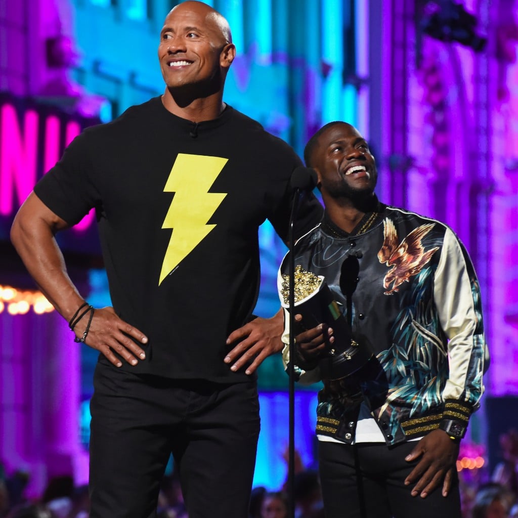 Dwayne Johnson and Kevin Hart Funny Moments | POPSUGAR Celebrity