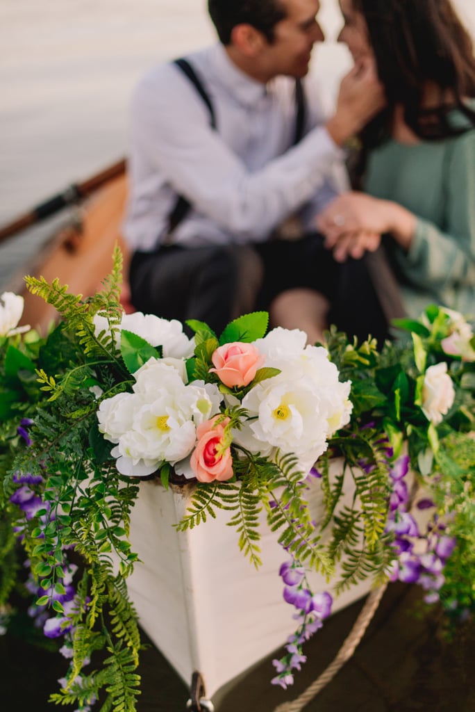 Engagement Photos In A Rowboat Popsugar Love And Sex 