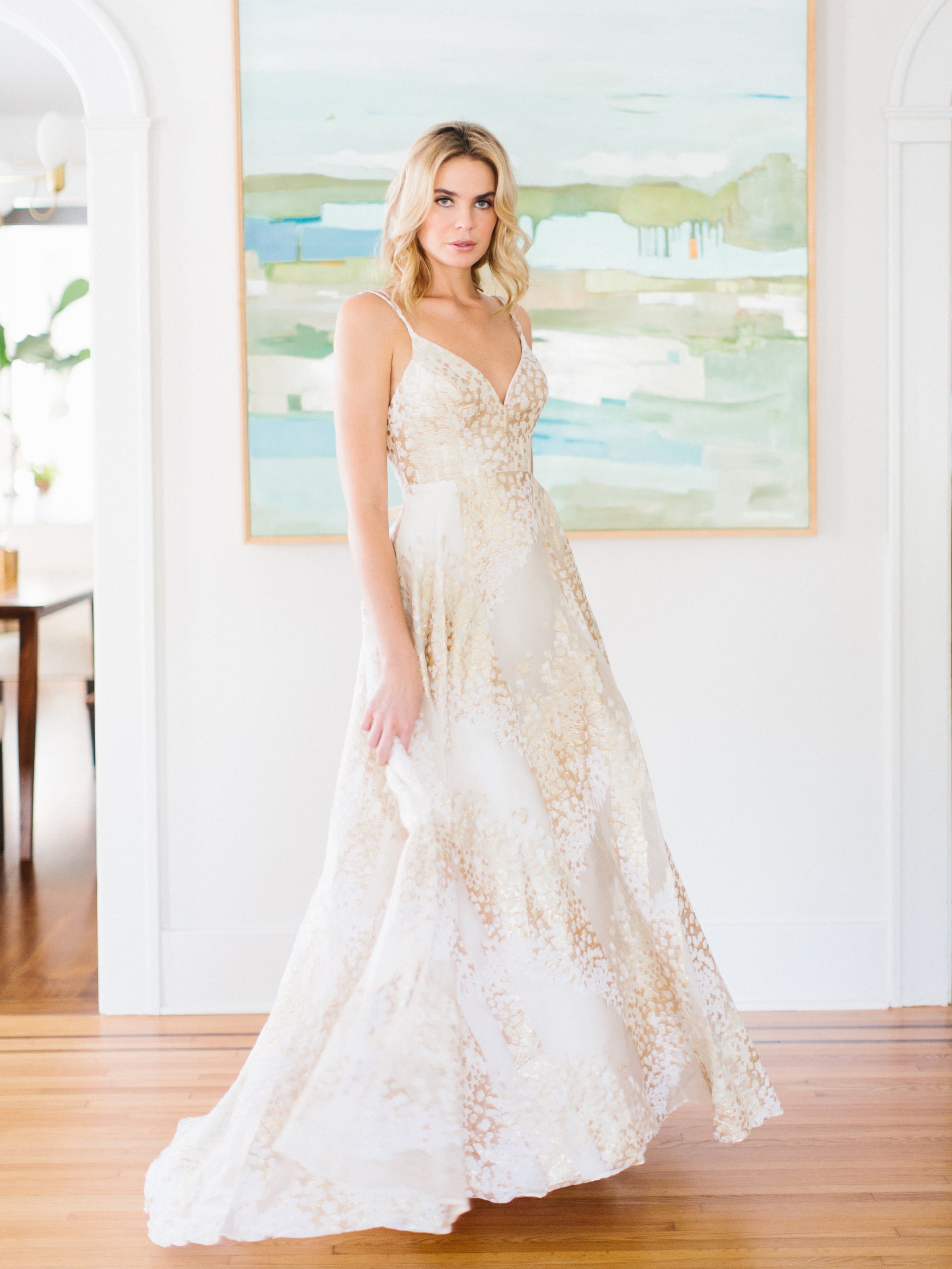 Gold Wedding Dresses Popsugar Fashion