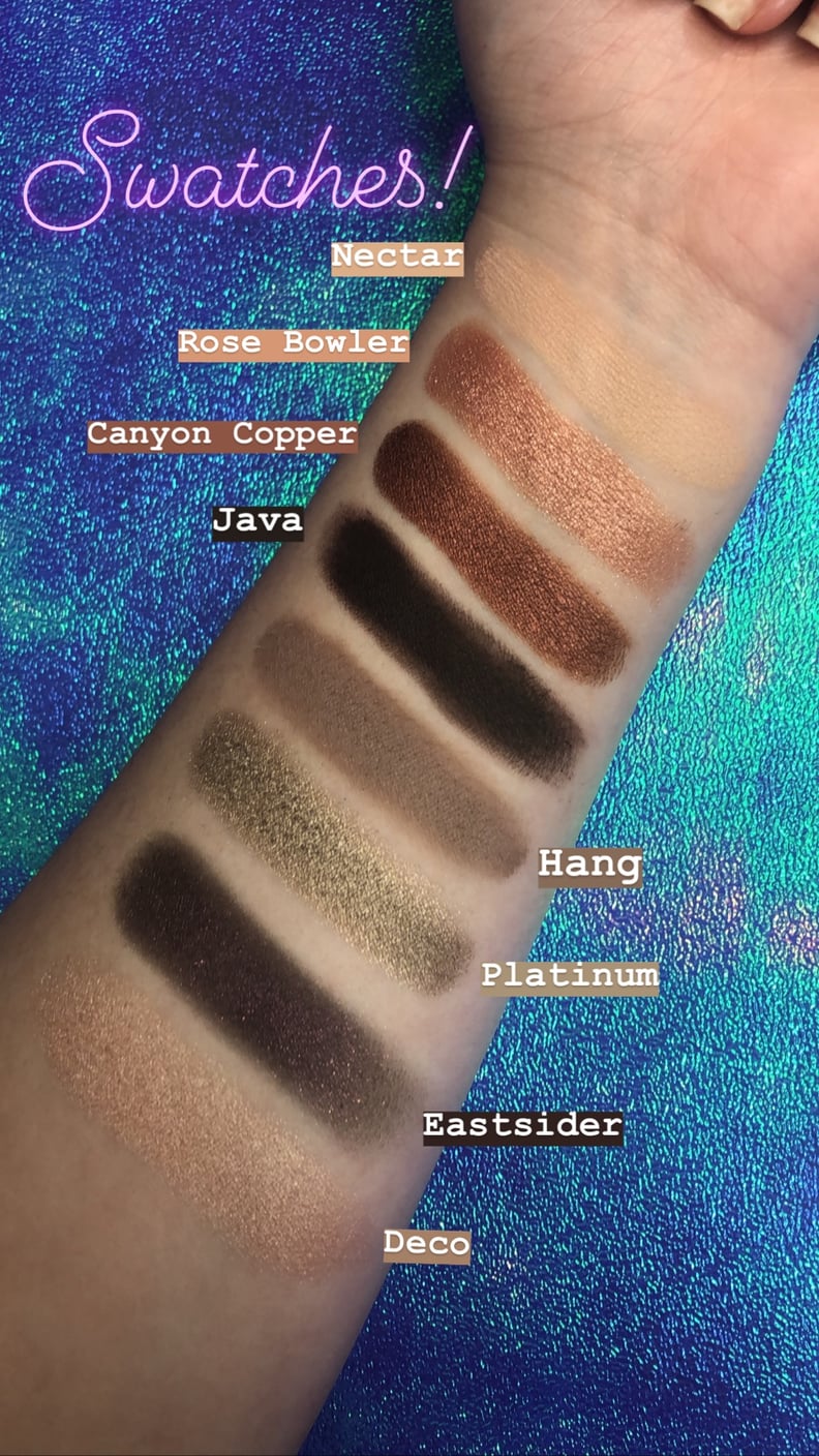 Smashbox LA Cover Shot Eye Palette Swatches