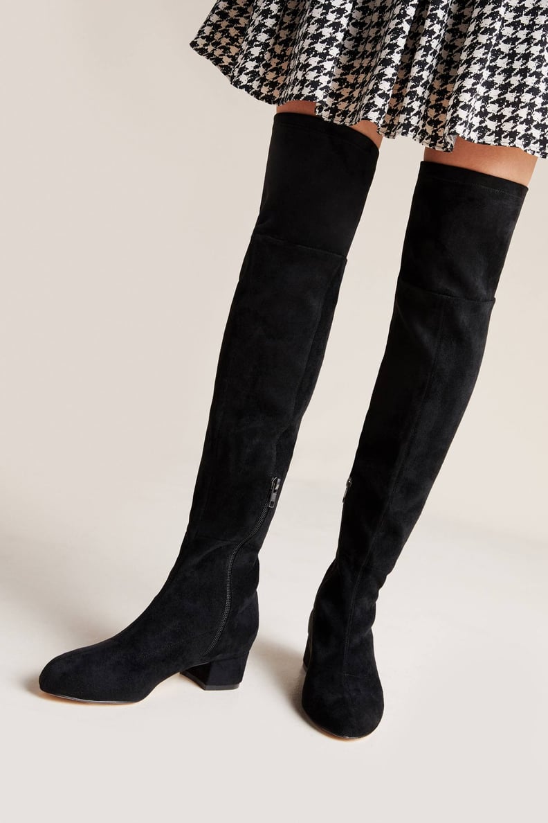 Suede Over-the-Knee Boots