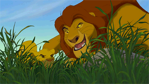 Original Lion King Moment: Mufasa Teaching Simba About the Pride Lands