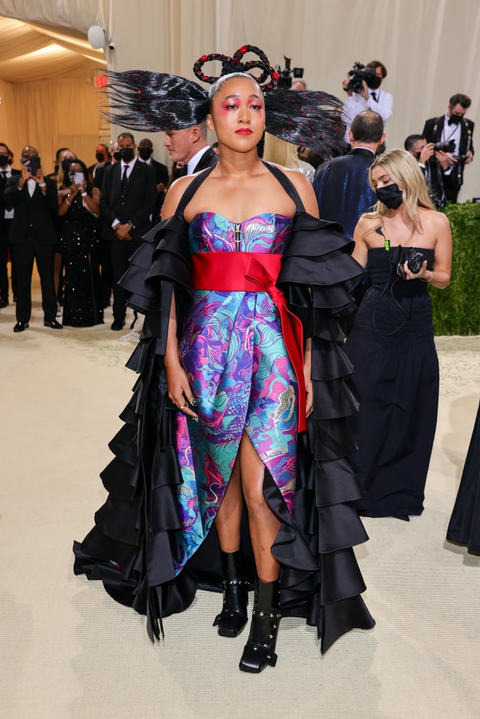 Naomi Osaka's Louis Vuitton Dress | Met Gala 2021