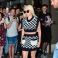 Lady Gaga's Crop Top and Miniskirt Are So Hot, No Wonder People Can't Stop Taking Pictures