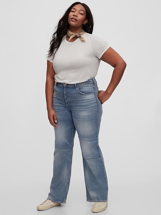Gap 1969 High Rise Flare Jeans