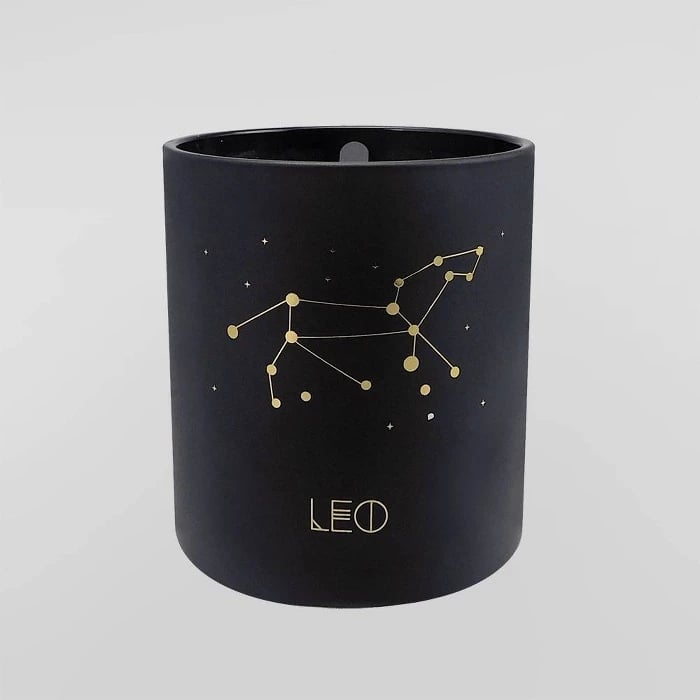 Astrological Glass Jar Candle