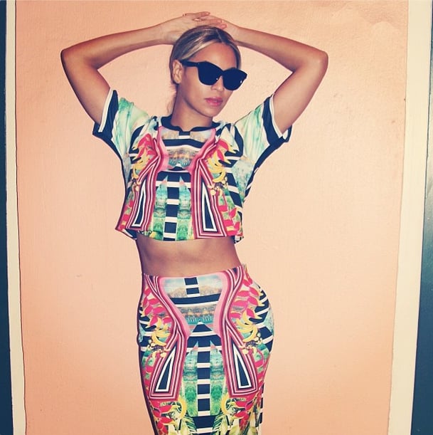 Beyoncé brought out the Sasha Fierceness in bright colors and dark shades.
Source: Instagram user beyonce