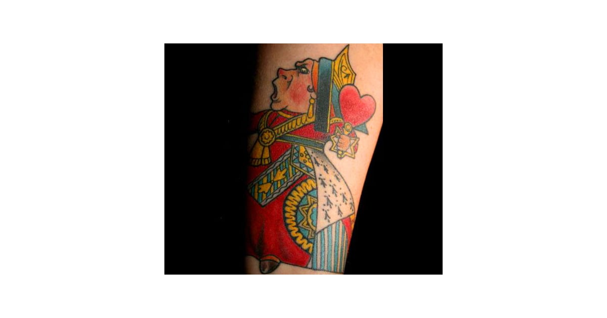 The Queen of Mean  Alice in Wonderland Tattoos  POPSUGAR Beauty Photo 2