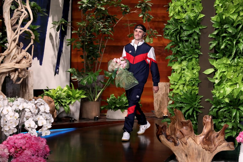 Pictures From Justin Bieber's Appearance on The Ellen Show