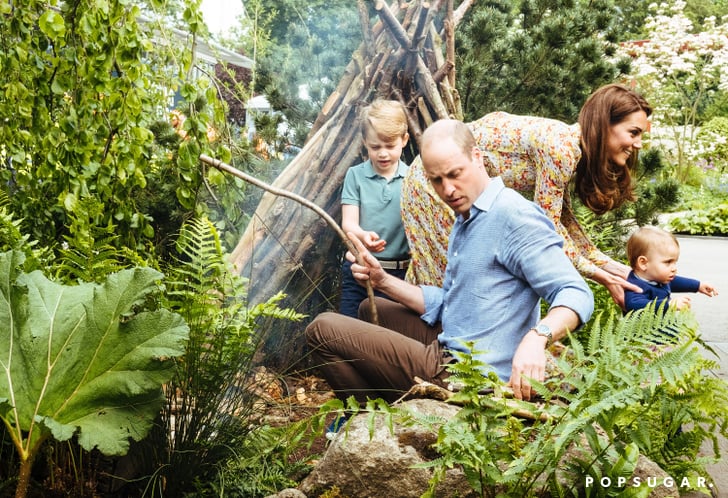Kate Middleton Family Pictures at Back to Nature Garden 2019