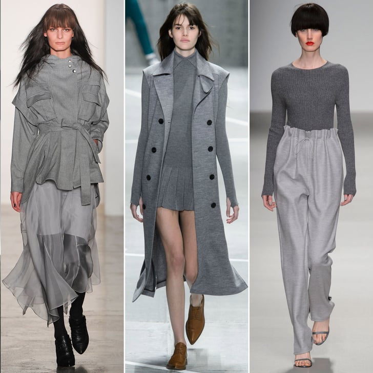 Into the Gray Fall Fashion Trends 2015 Runway POPSUGAR Fashion