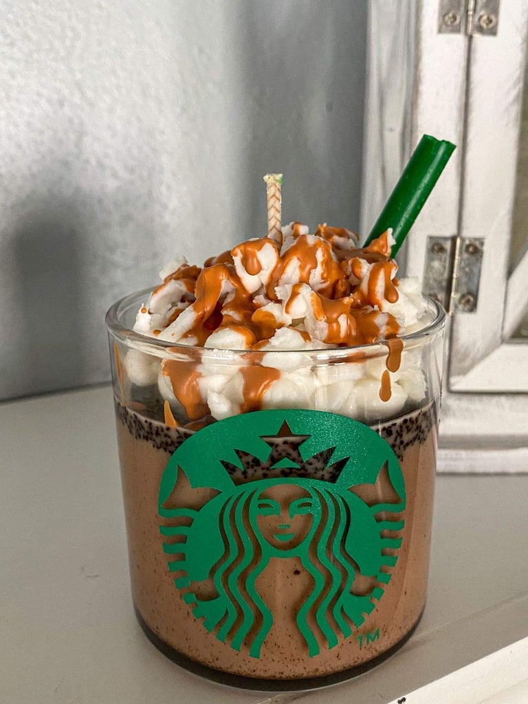 Frappucino Candle