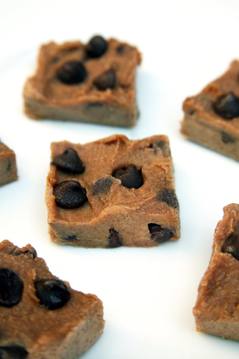 Vegan Chocolate Chip Cookie Dough Freezer Fudge