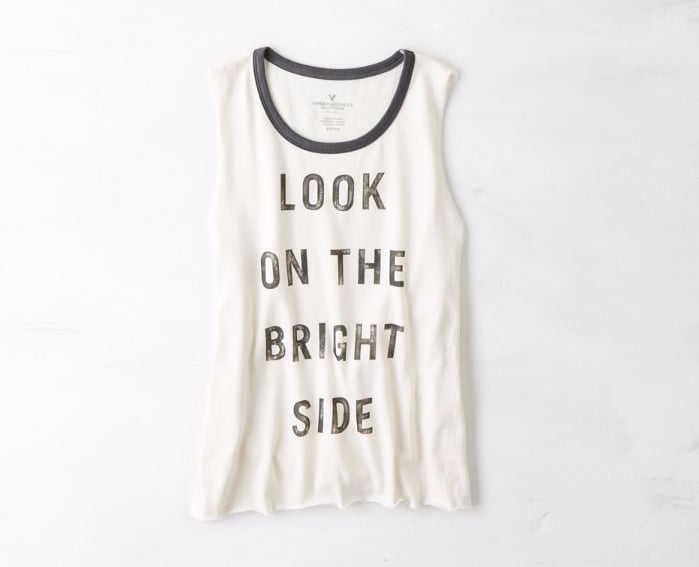American Eagle Outfitters American Eagle Graphic Muscle Tank ($20)