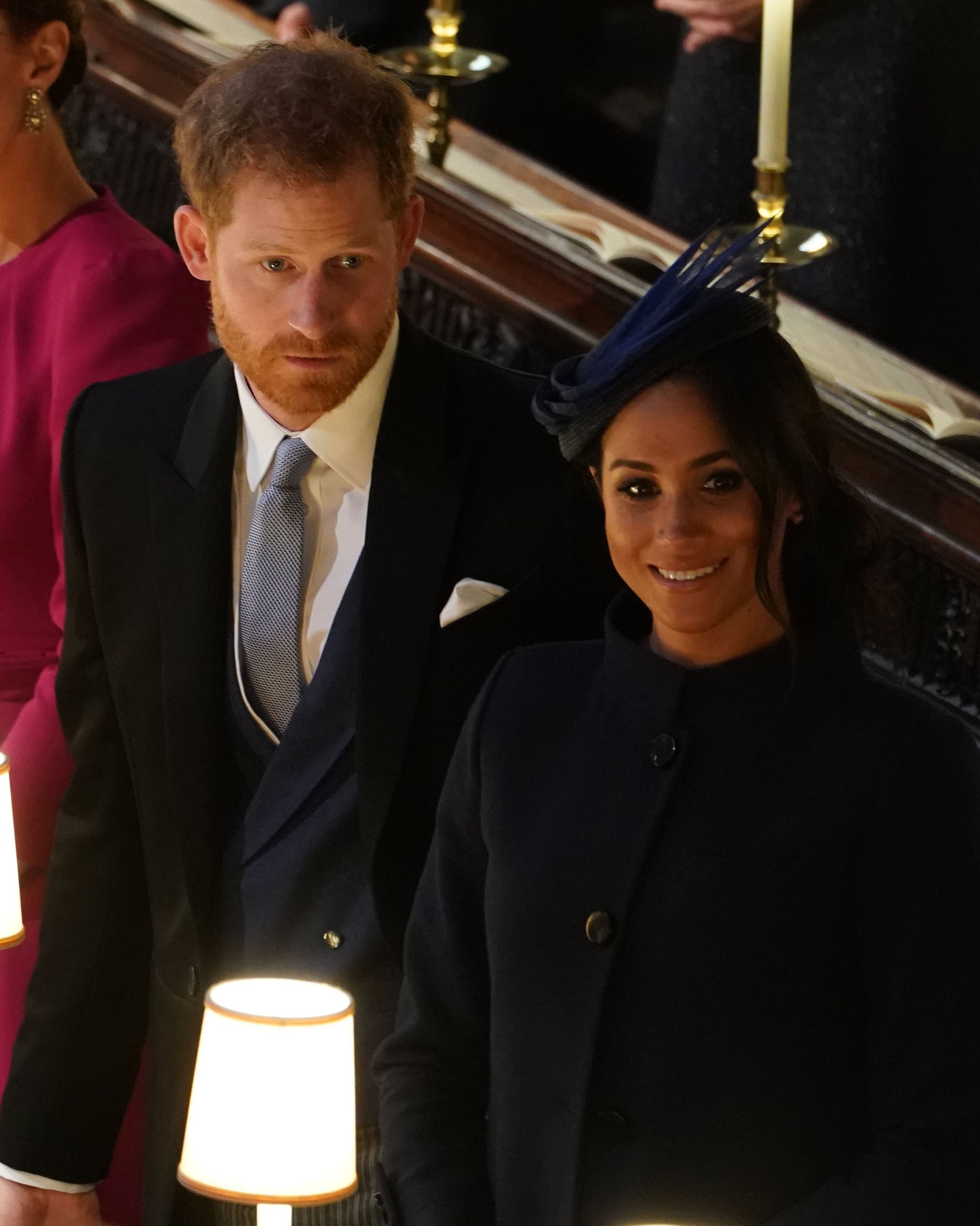 Meghan Markle At Princess Eugenie S Wedding Pictures Popsugar Celebrity The duke and duchess of sussex got married at the same venue earlier this year. meghan markle at princess eugenie s