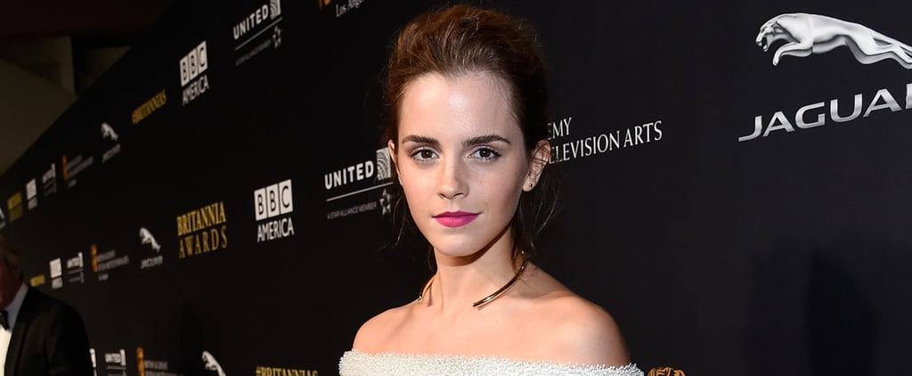 Emma Watson in Beauty and the Beast Selfie