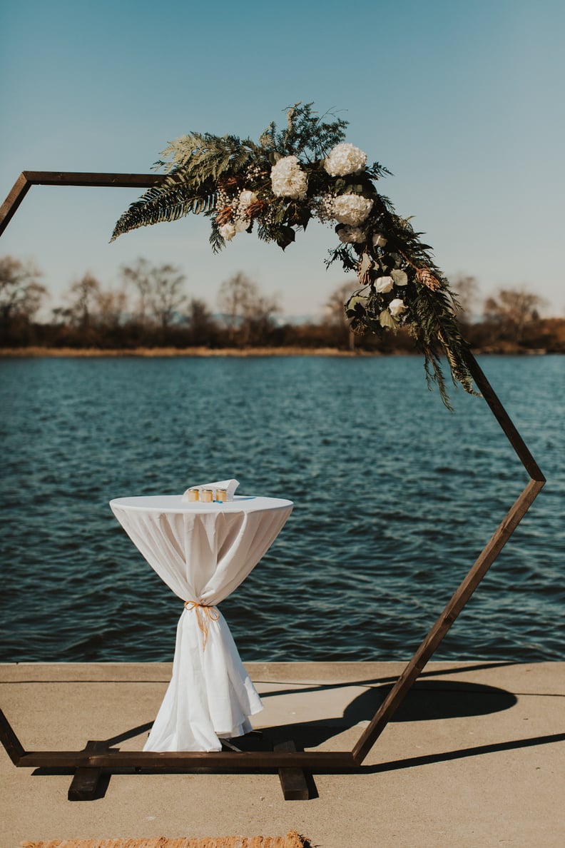 Hexagon Wedding Arch