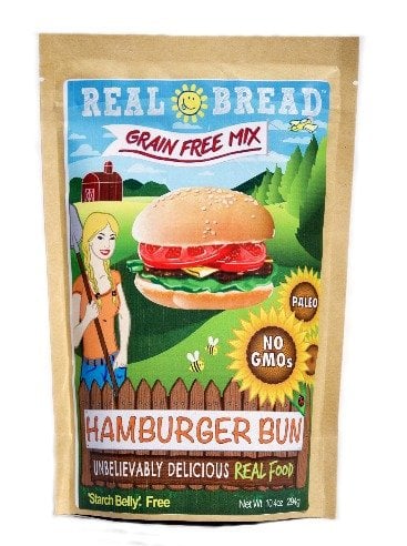 Real Bread Paleo-Keto Friendly Grain-Free Hamburger Bun Mix