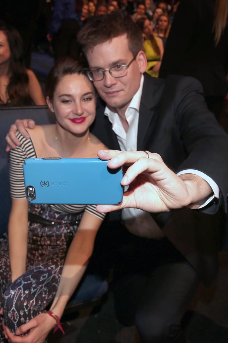 Shailene Woodley and John Green's Sweet Selfie