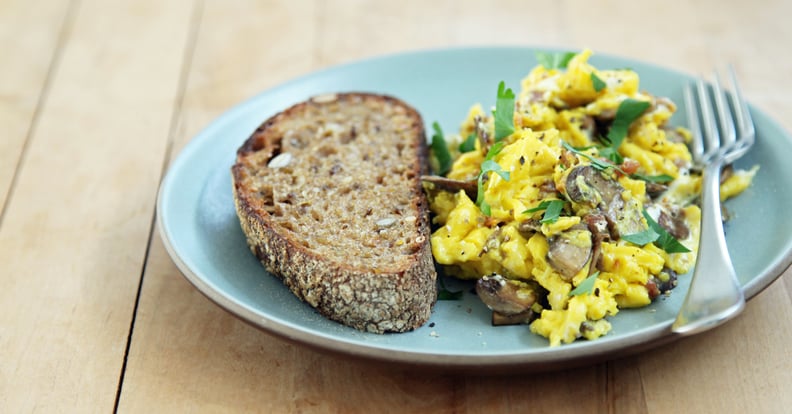 Scrambled Eggs With Wild Mushrooms