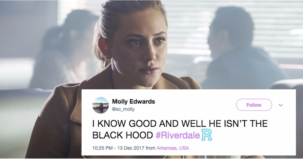 Reactions to Riverdale's Black Hood Reveal POPSUGAR Entertainment