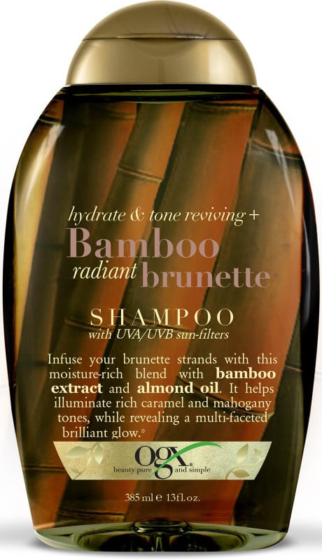 Shampoo For Brown Hair: Ogx Bamboo Radiant Brunette Shampoo