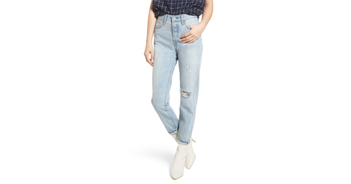 Levi s Wedgie Icon Fit Ripped High Waist Ankle Jeans Your