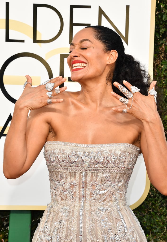 Tracee Ellis Ross Caught the Fashion World's Attention at the Golden Globe Awards