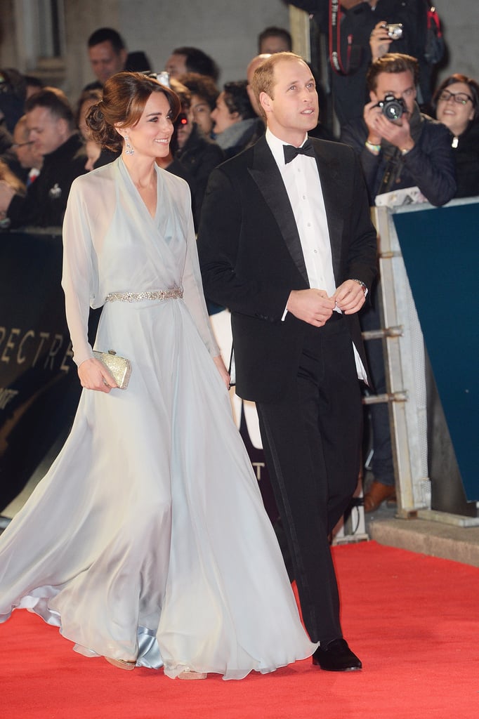 The couple were radiant as they walked the red carpet at the October royal premiere of Spectre at the Royal Albert Hall in London.