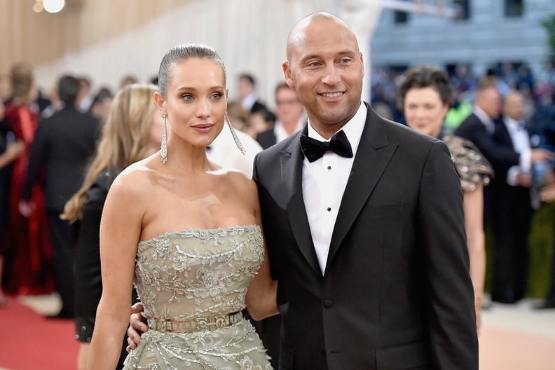 NEW YORK, NY - MAY 02:  Hannah Davis (L) and Derek Jeter attend the 