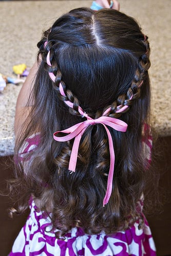 8 Of the Cutest Wedding Flower Girl Hairstyles Youll Ever See  Tulle   Chantilly Wedding Blog