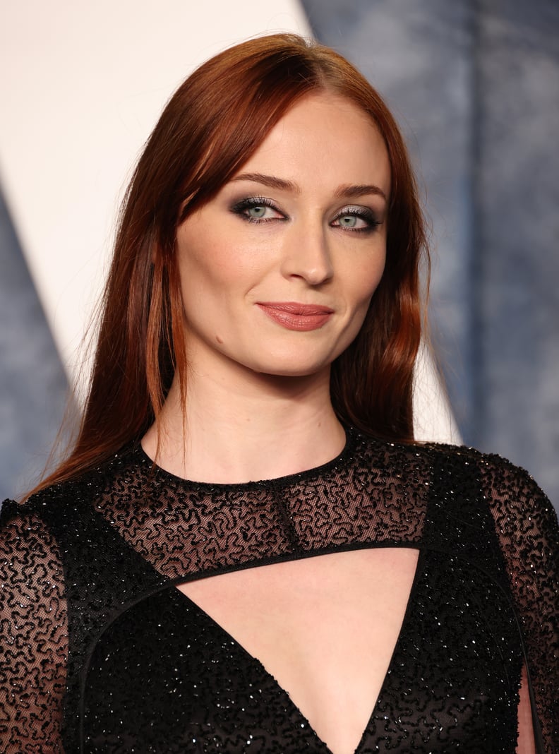 Sophie Turner With Red Hair in 2023