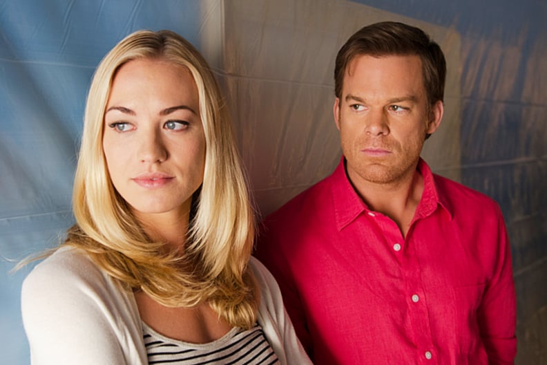 DEXTER, l-r: Yvonne Strahovski, Michael C. Hall in 'Are We There Yet?' (Season 8, Episode 8, aired August 18, 2013). ph: Randy Tepper/Showtime/courtesy Everett Collection