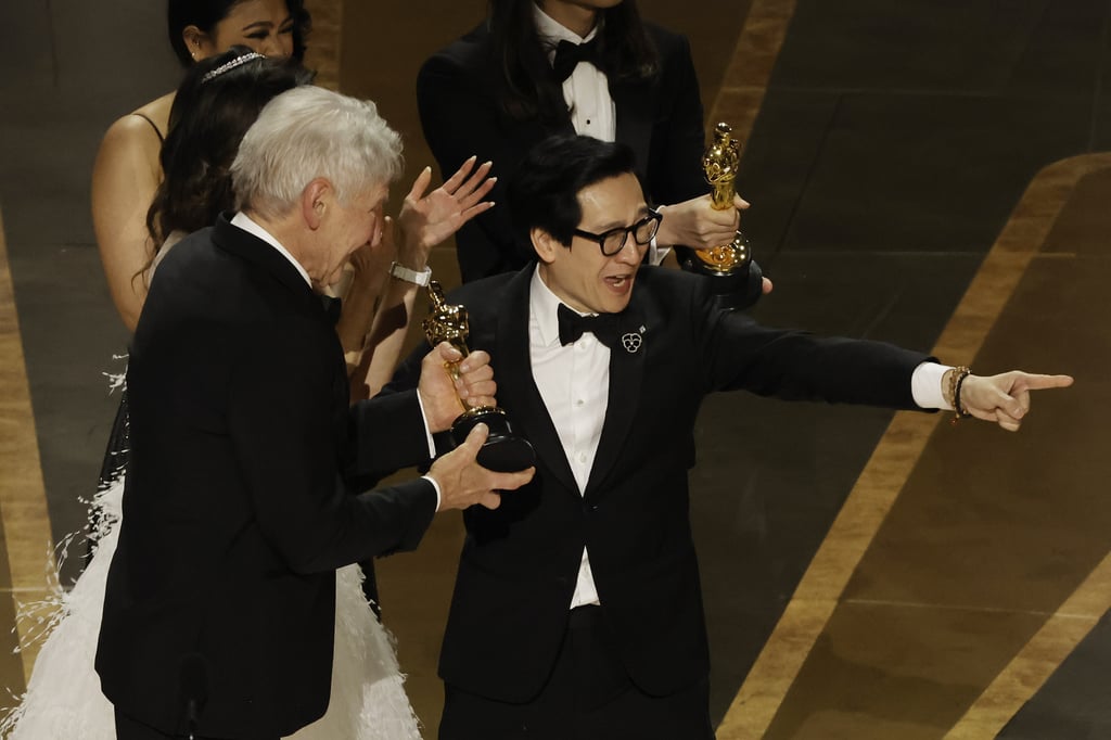 Ke Huy Quan and Harrison Ford Reunite at 2023 Oscars