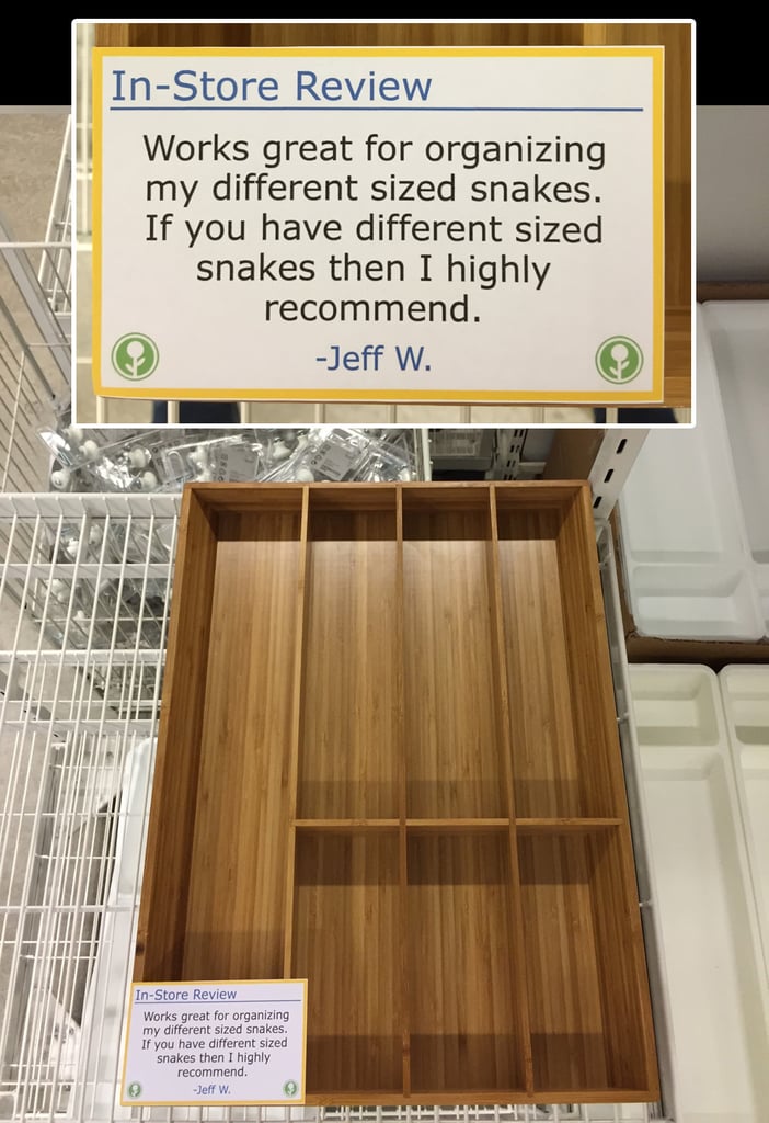 Guy Posts Funny InStore Ikea Reviews POPSUGAR Home Photo 6