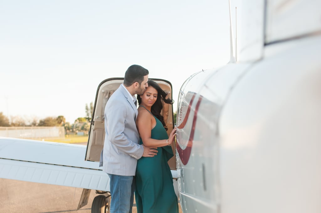 Airport Engagement Shoot